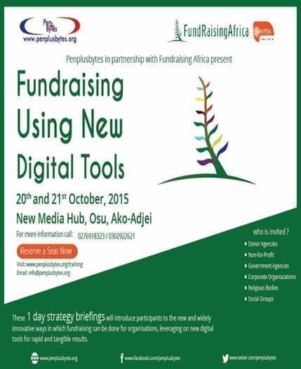 fundraising using digital tools