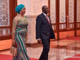 Dr Mahamudu Bawumia and his wife