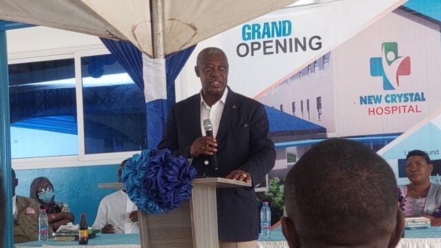 New Crystal Hospital commissions expanded facility at Michel Camp - Vimarsana News