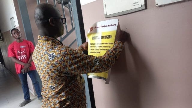 GTA closes down unlicensed tourism facilities in Western Region - Vimarsana News
