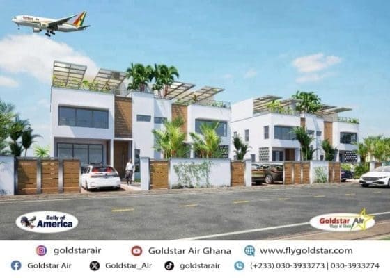 The airline’s home mortgage deal will allow younger generations who may face challenges saving for a home in today’s market, get the answer working with Goldstar Air. Ghana is facing a significant housing problem, with an estimated shortage of around 1.8 million units. This translates to about 6 million people out of a population of approximately 33 million in need of housing, a figure that continues to grow with the country’s rapid urbanization and population increase. The airline’s home mortgage deal will allow younger generations who may face challenges saving for a home in today’s market, get the answer working with Goldstar Air. Ghana is facing a significant housing problem, with an estimated shortage of around 1.8 million units. This translates to about 6 million people out of a population of approximately 33 million in need of housing, a figure that continues to grow with the country’s rapid urbanization and population increase.