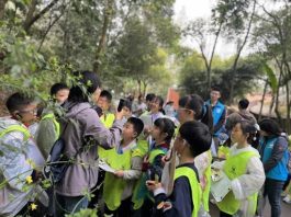 Students join a study tour at the Chengdu Research Base of Giant Panda Breeding in Chengdu, southwest China's Sichuan province. (Photos from the official website of the Chengdu Research Base of Giant Panda Breeding)